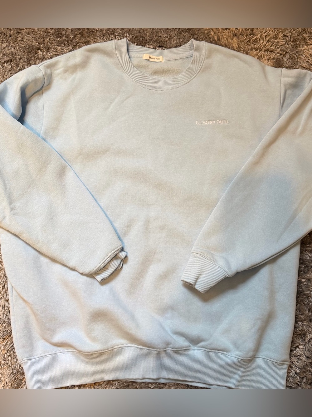 Elevated Faith Crewneck - size medium